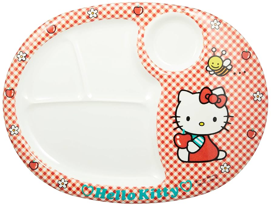 Amazon｜Daiwa お子様食器「ニューキティ」ランチ皿 大